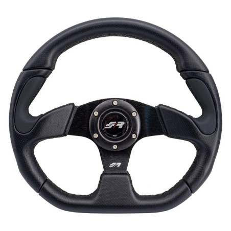 Volante sportivo X2 Poly - in pelle nera - X2330PUN/P