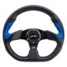 Volante sportivo X2 Poly - in pelle blu - X2330PUN/PA