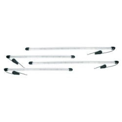 Striscia a led rossi lunghezza 120 cm - FLSRU/1R-120