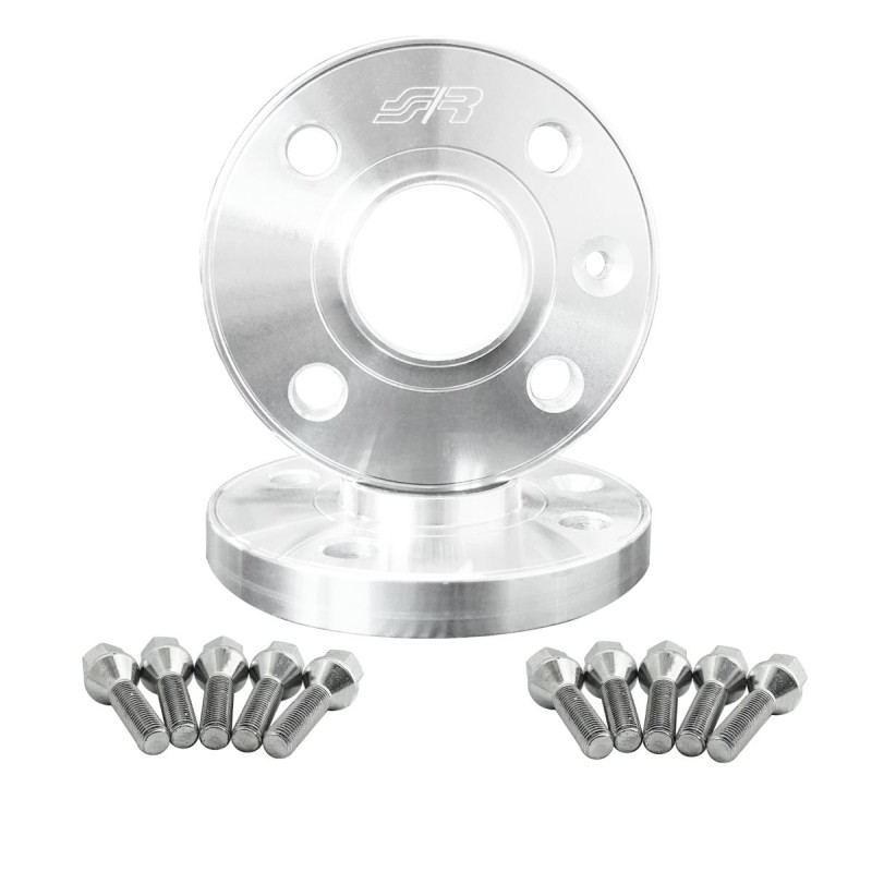 2 distanziali ruota 16mm 4x100 centraggio 56,6 con bulloneria - DR014/B2