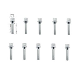 10 bulloni ch.17 12x1.25 l.50mm - BR/717-10