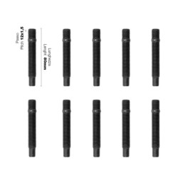 10 colonnette ruota 12x1.5 lunghezza 80mm - CR/3-10