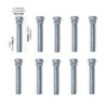 10 colonnette a piantaggio 12x1.5 lunghezza 67mm - CRP/3143-10