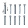 10 colonnette a piantaggio 12x1.25 l.67mm - CRP/7-10