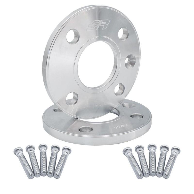 2 distanziali ruota 10mm 4x100 centraggio 56,6 con bulloneria - DR050/CP313