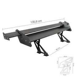 Spoiler da baule Koros ala doppia nero - SPA/11