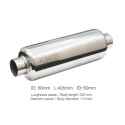 Silenziatore universale id 57mm - ESR