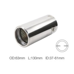 Terminale rotondo id 60mm acciaio inox - TRX/103
