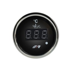 Termometro temperatura olio digitale Chrome rim line - OT/C