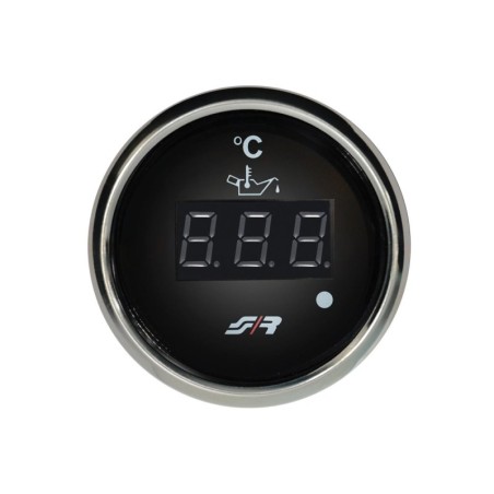 Termometro temperatura olio digitale Chrome rim line - OT/C