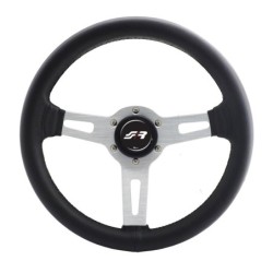 Volante classico Epoca - in pelle con cuciture nere - EPOCA