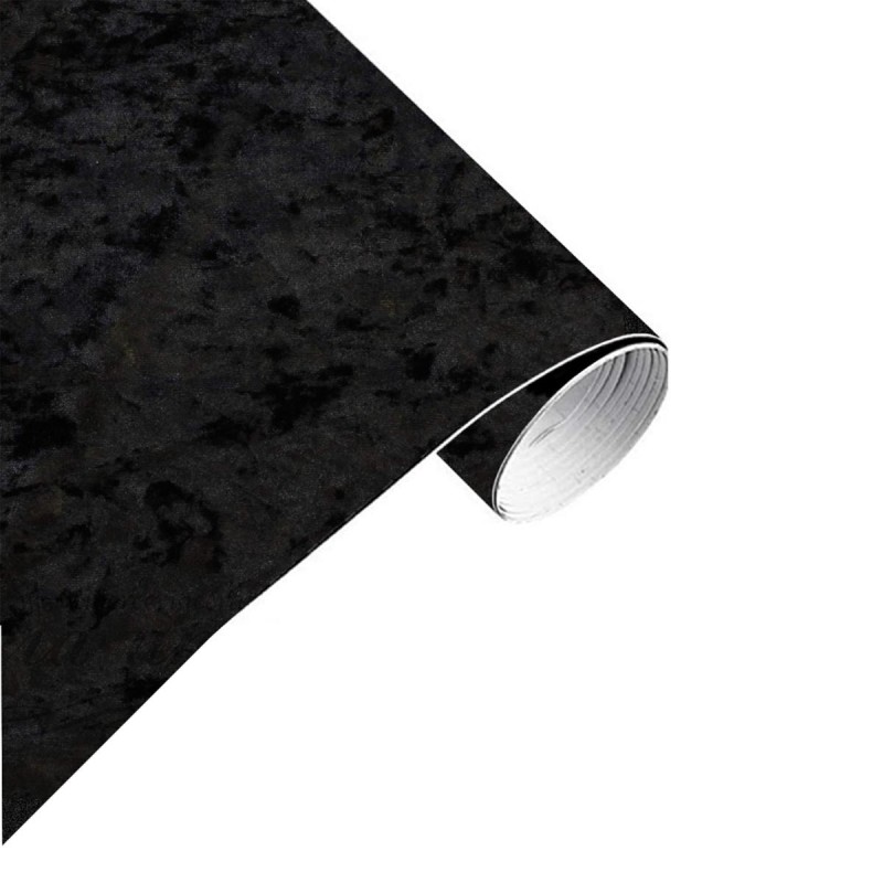 Velluto nero adesivo H 140cm - SAM/B