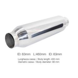 Silenziatore universale id 60mm - ESR3