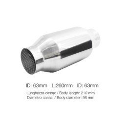 Silenziatore universale id 60mm - ESR5