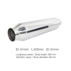 Silenziatore universale id 60mm - ESR7