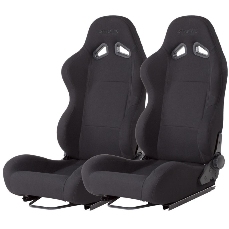 Coppia Sedili Max - SRS/10-2 simoni racing neri