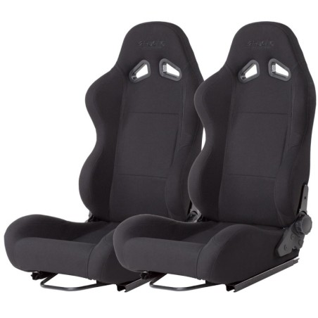 Coppia Sedili Max - SRS/10-2 simoni racing neri