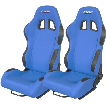 Coppia Sedili Jenson Blu - SRS/1B-2 simoni racing