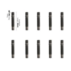 10 colonnette ruota 12x1.25 lunghezza 68mm - CR/30-10