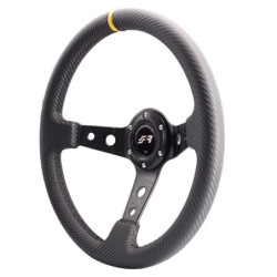 Volante sportivo Stage - in pelle effetto carbonio - STAGE