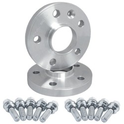 2 distanziali ruota 12mm 5x112 centraggio 66,6 con bulloneria - DR042/B22
