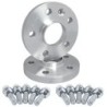 2 distanziali ruota 12mm 5x112 centraggio 66,6 con bulloneria - DR042/B22