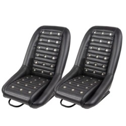 Coppia Sedili Vintage con borchie - SRSB-2 simoni racing old style