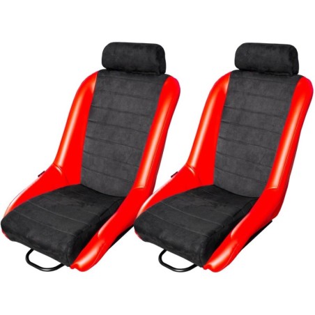 Coppia Sedili Vintage Rosso - SRSV/R-2 old style simoni racing