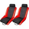 Coppia Sedili Vintage Rosso - SRSV/R-2 old style simoni racing