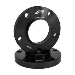 2 distanziali alluminio nero 20mm 5x130 centraggio 84,1 - DR008N