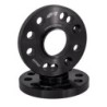 2 distanziali alluminio nero 16mm 4-5x100 mozzo 57,1 - DR044N