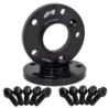 2 distanziali ruota neri 16mm 5x120 centraggio 72,6 con bull. - DR081N/B16N