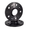 2 distanziali alluminio nero 10mm 5x112 mozzo 57,1 - DR095N