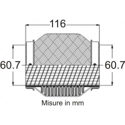 Flessibile universale a saldare da 60mm 
