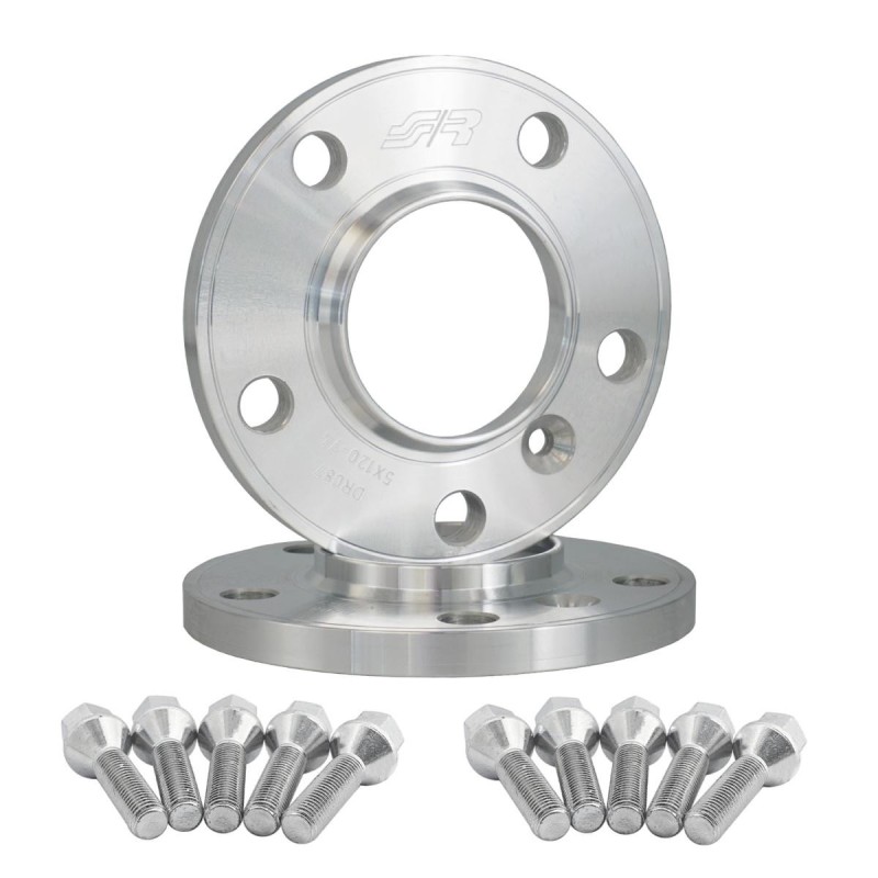 2 distanziali ruota 12mm 5x120 centraggio 74,1 con bulloneria - DR087/B16
