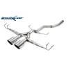silenziatore marmitta sportiva posteriore honda civic dal 21