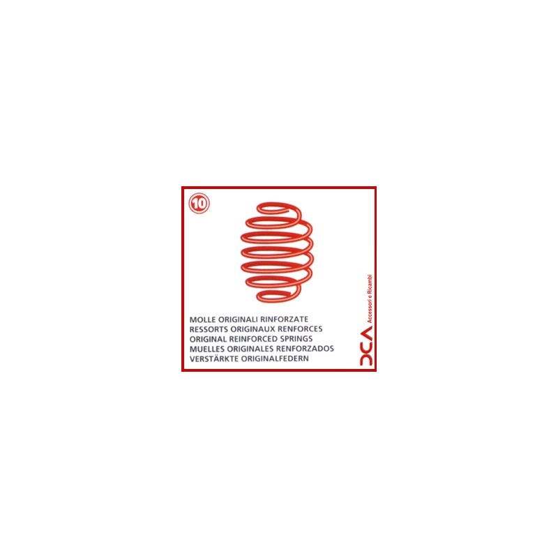 Molle aggiuntive da carico rinforzate BMW Serie 5 SW dal 2004 in poi DCA