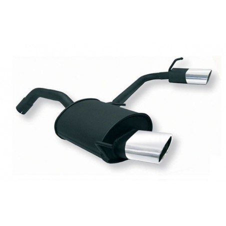 Marmitta Sportiva Asso Racing Doppio Scarico OPEL CORSA D