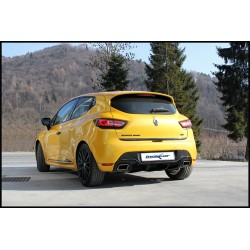 scarico sportivo renault clio iv 4 modello RS trophy senza casse