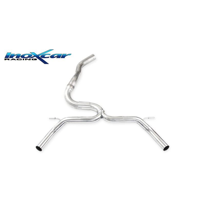 scarico sportivo renault clio iv 4 modello RS trophy senza casse