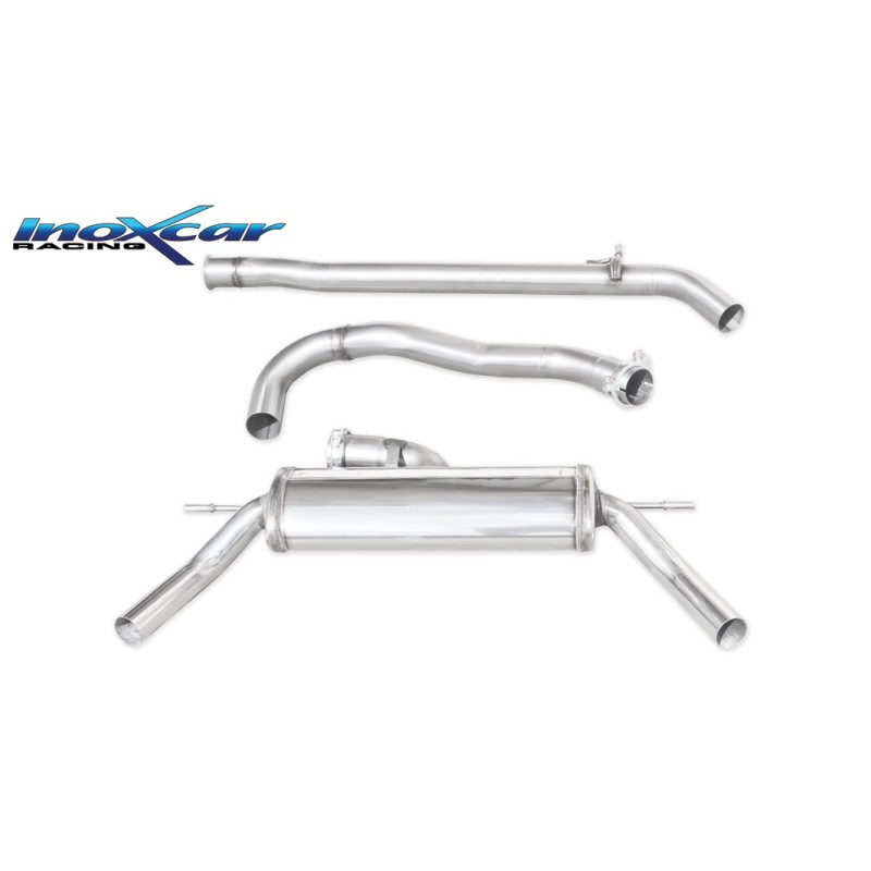 MARMITTA SPORTIVA CON CENTRALE E TERMINALE RENAULT CLIO IV TROPHY RS BENZINA