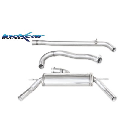 MARMITTA SPORTIVA CON CENTRALE E TERMINALE RENAULT CLIO IV TROPHY RS BENZINA