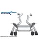 scarico sportivo doppio con valvola per bmw f82 3000 431cv inox marmitta