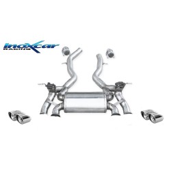 scarico sportivo doppio per bmw f82 3000cc 431cv inox marmitta