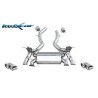 scarico sportivo doppio per bmw f82 3000cc 431cv inox marmitta