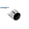 silenziatore posteriore renault clio iv 1500 dci 75 cv 90cv acciaio