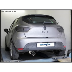 silenziatore posteriore renault clio iv 1500 dci 75 cv 90cv acciaio