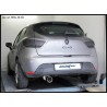 silenziatore posteriore renault clio iv 1500 dci 75 cv 90cv acciaio