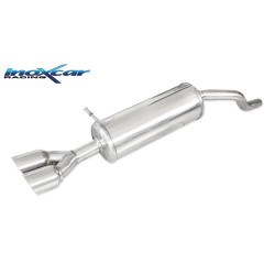 silenziatore posteriore renault clio iv 1500 dci 75 cv 90cv acciaio