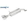 silenziatore posteriore renault clio iv 1500 dci 75 cv 90cv acciaio